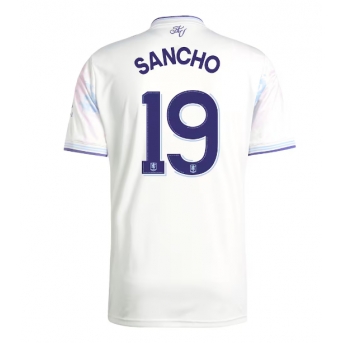 Aston Villa Jadon Sancho #19 Maglia Gara Terza Repliche 2025-26 Maniche Corte